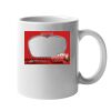 11oz Ceramic White Mug Thumbnail
