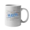 11oz Ceramic White Mug Thumbnail