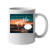 11oz Ceramic White Mug Thumbnail