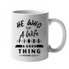 11oz Ceramic White Mug Thumbnail