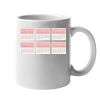 11oz Ceramic White Mug Thumbnail