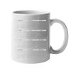 11oz Ceramic White Mug Thumbnail