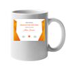 11oz Ceramic White Mug Thumbnail