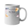 11oz Ceramic White Mug Thumbnail