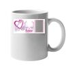 11oz Ceramic White Mug Thumbnail