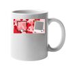 11oz Ceramic White Mug Thumbnail