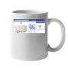 11oz Ceramic White Mug 11oz Ceramic White Mug Thumbnail