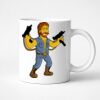 11oz Ceramic White Mug Thumbnail