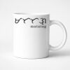 11oz Ceramic White Mug Thumbnail