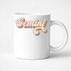 11oz Ceramic White Mug Thumbnail