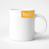 11oz Ceramic White Mug Thumbnail