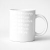 11oz Ceramic White Mug Thumbnail
