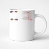 11oz Ceramic White Mug Thumbnail