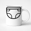 11oz Ceramic White Mug Thumbnail