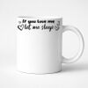 11oz Ceramic White Mug Thumbnail