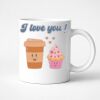11oz Ceramic White Mug Thumbnail