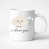 11oz Ceramic White Mug Thumbnail