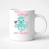 11oz Ceramic White Mug Thumbnail