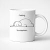 11oz Ceramic White Mug Thumbnail