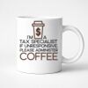 11oz Ceramic White Mug Thumbnail