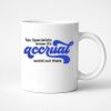 11oz Ceramic White Mug Thumbnail