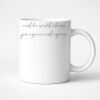 11oz Ceramic White Mug Thumbnail