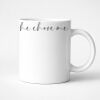 11oz Ceramic White Mug Thumbnail