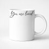 11oz Ceramic White Mug Thumbnail