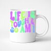 11oz Ceramic White Mug Thumbnail