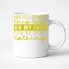 11oz Ceramic White Mug Thumbnail