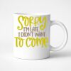 11oz Ceramic White Mug Thumbnail