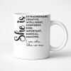 11oz Ceramic White Mug Thumbnail
