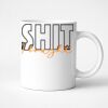 11oz Ceramic White Mug Thumbnail