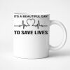 11oz Ceramic White Mug Thumbnail