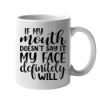 11oz Ceramic White Mug Thumbnail