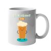 11oz Ceramic White Mug Thumbnail