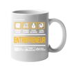 11oz Ceramic White Mug Thumbnail