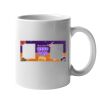 11oz Ceramic White Mug Thumbnail
