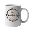 11oz Ceramic White Mug Thumbnail