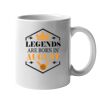 11oz Ceramic White Mug Thumbnail