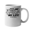 11oz Ceramic White Mug Thumbnail
