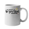 11oz Ceramic White Mug Thumbnail