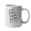 11oz Ceramic White Mug Thumbnail