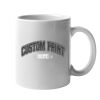 11oz Ceramic White Mug Thumbnail