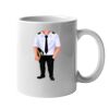 11oz Ceramic White Mug Thumbnail