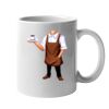 11oz Ceramic White Mug Thumbnail
