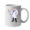 11oz Ceramic White Mug Thumbnail