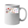11oz Ceramic White Mug Thumbnail