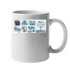 11oz Ceramic White Mug Thumbnail