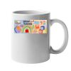 11oz Ceramic White Mug Thumbnail